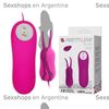 Masajeador vaginal con control remoto
